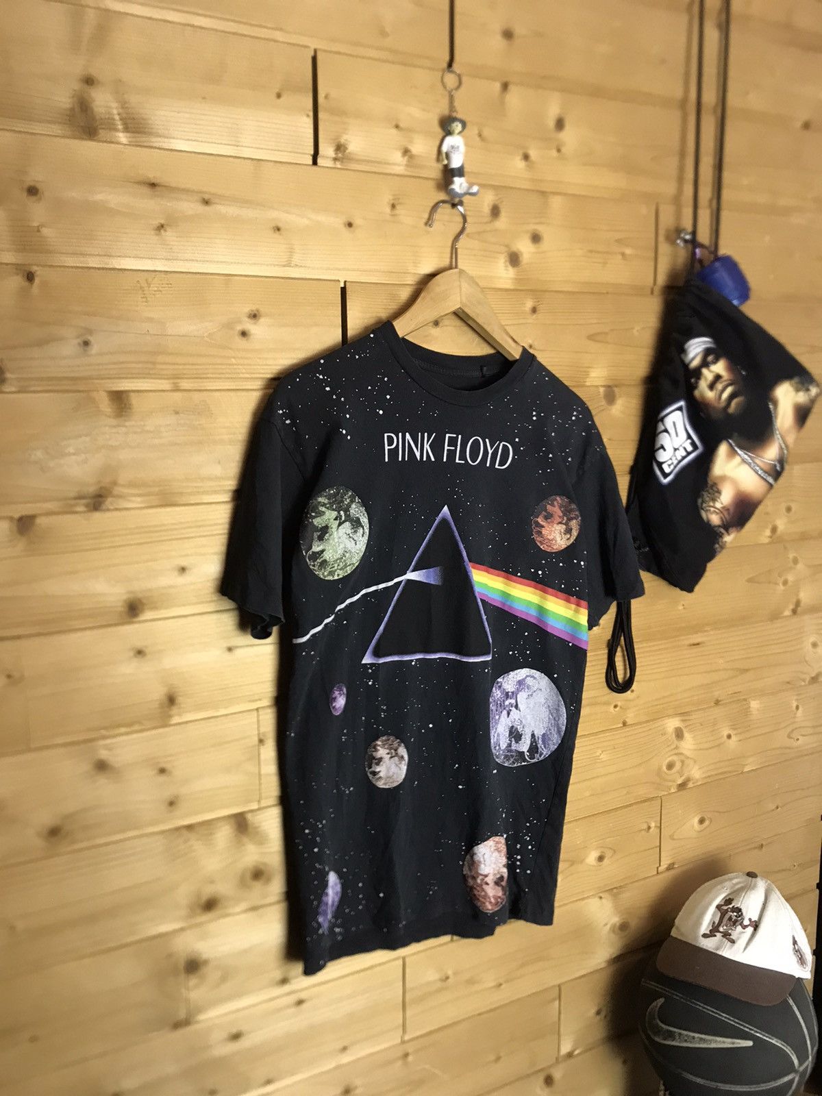 Band Tees Pink Floyd space over print t-shirt Size US XS / EU 42 / 0 - 1 Thumbnail
