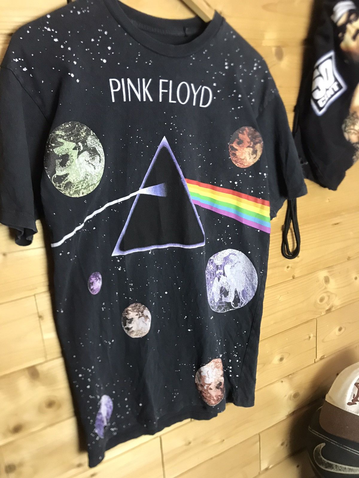 Band Tees Pink Floyd space over print t-shirt Size US XS / EU 42 / 0 - 3 Thumbnail