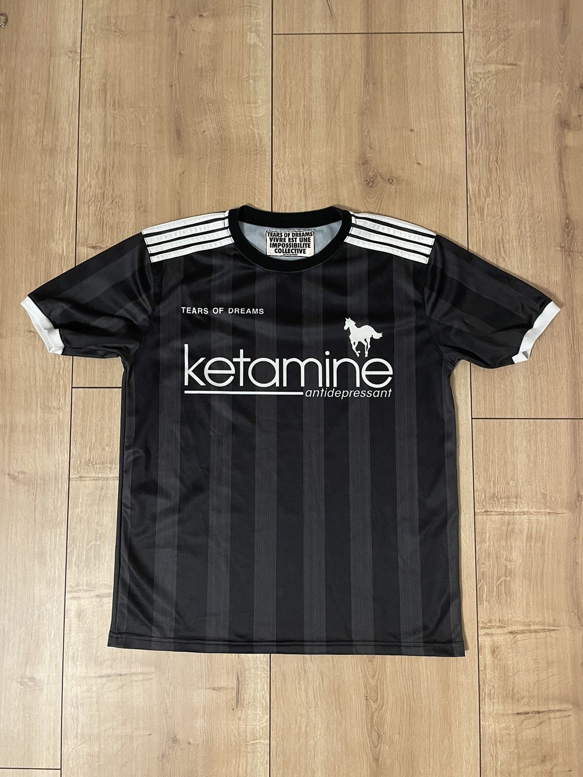 Drain Gang × Goth Money Tears of Dreams Ketamine Jersey Size US L / EU 52-54 / 3 - 1 Thumbnail