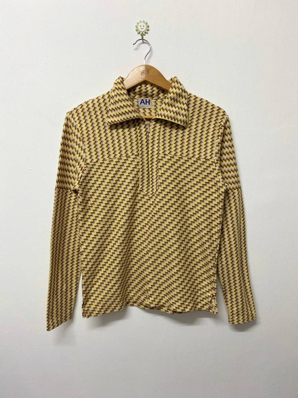 ABAHOUSE Vintage Abahouse Long Sleeves Shirt Nice Design Size US S / EU 44-46 / 1 - 1 Thumbnail