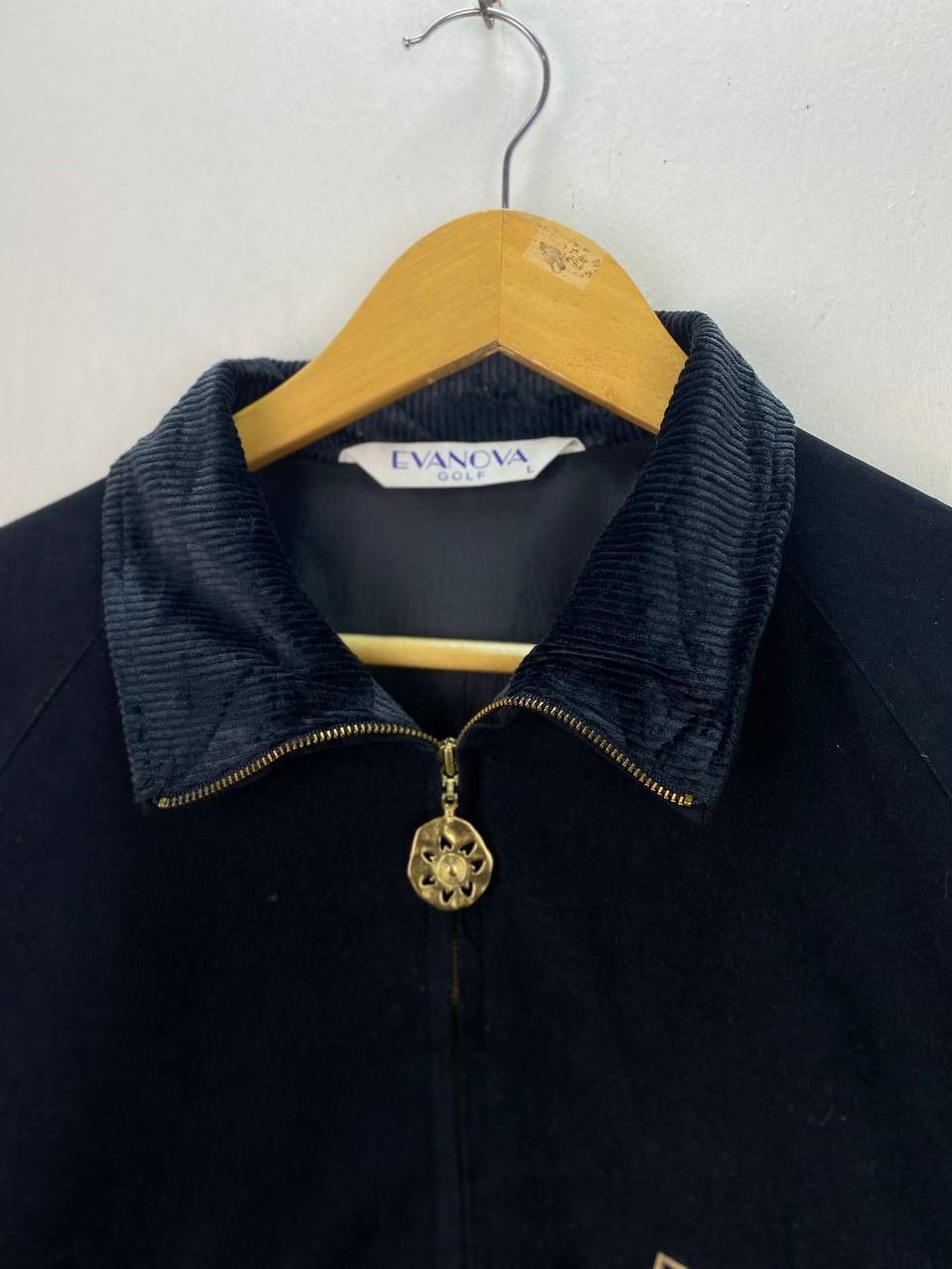 Mizuno vintage evanova golf by mizuno half corduroy jacket Size US L / EU 52-54 / 3 - 2 Thumbnail