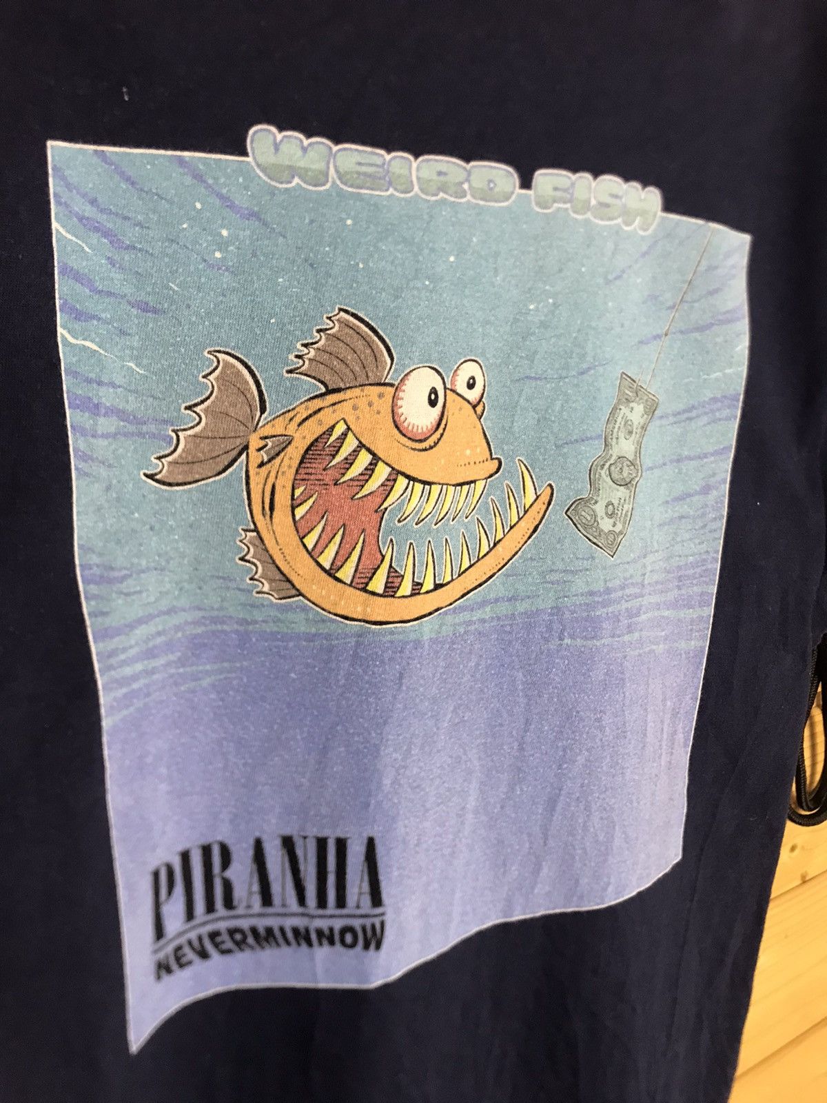 Band Tees Vintage Nirvana Nevermind weird fish humor oversized t-shirt Size US S / EU 44-46 / 1 - 3 Thumbnail