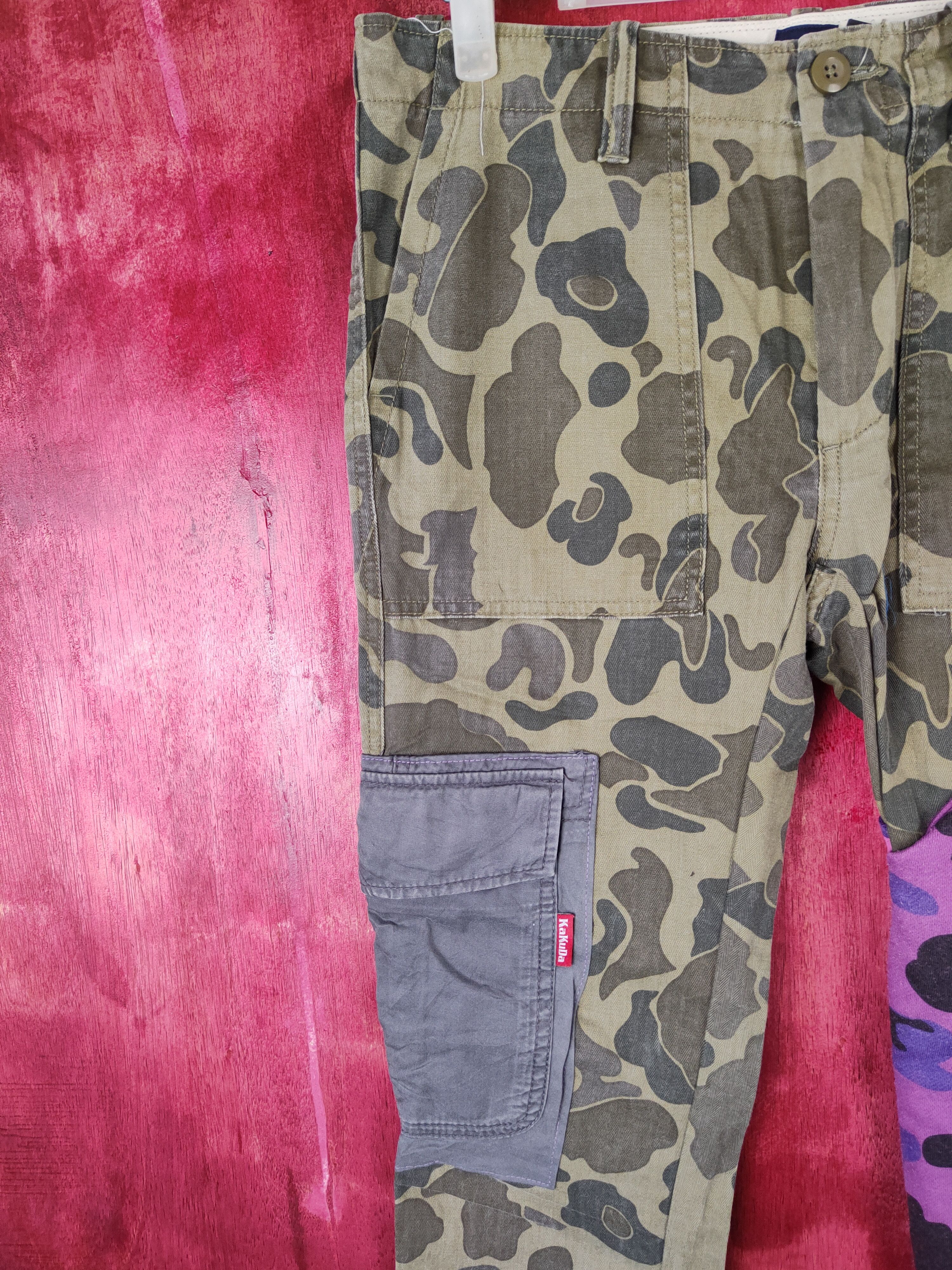 Gap GAP custom reworked Multi Pocket Tactical Cargo Pants #5155 Size US 30 / EU 46 - 3 Thumbnail