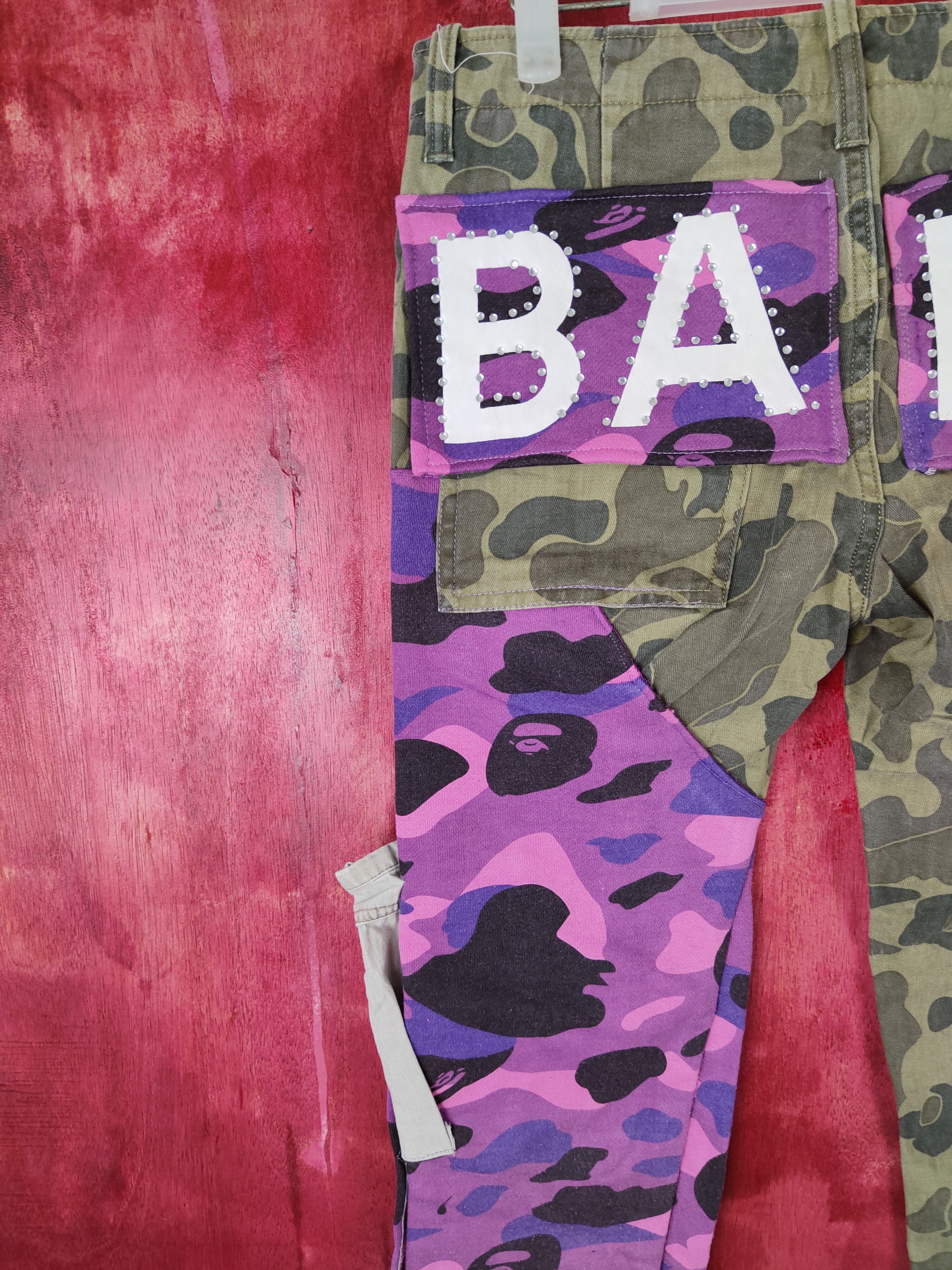 Gap GAP custom reworked Multi Pocket Tactical Cargo Pants #5155 Size US 30 / EU 46 - 8 Thumbnail