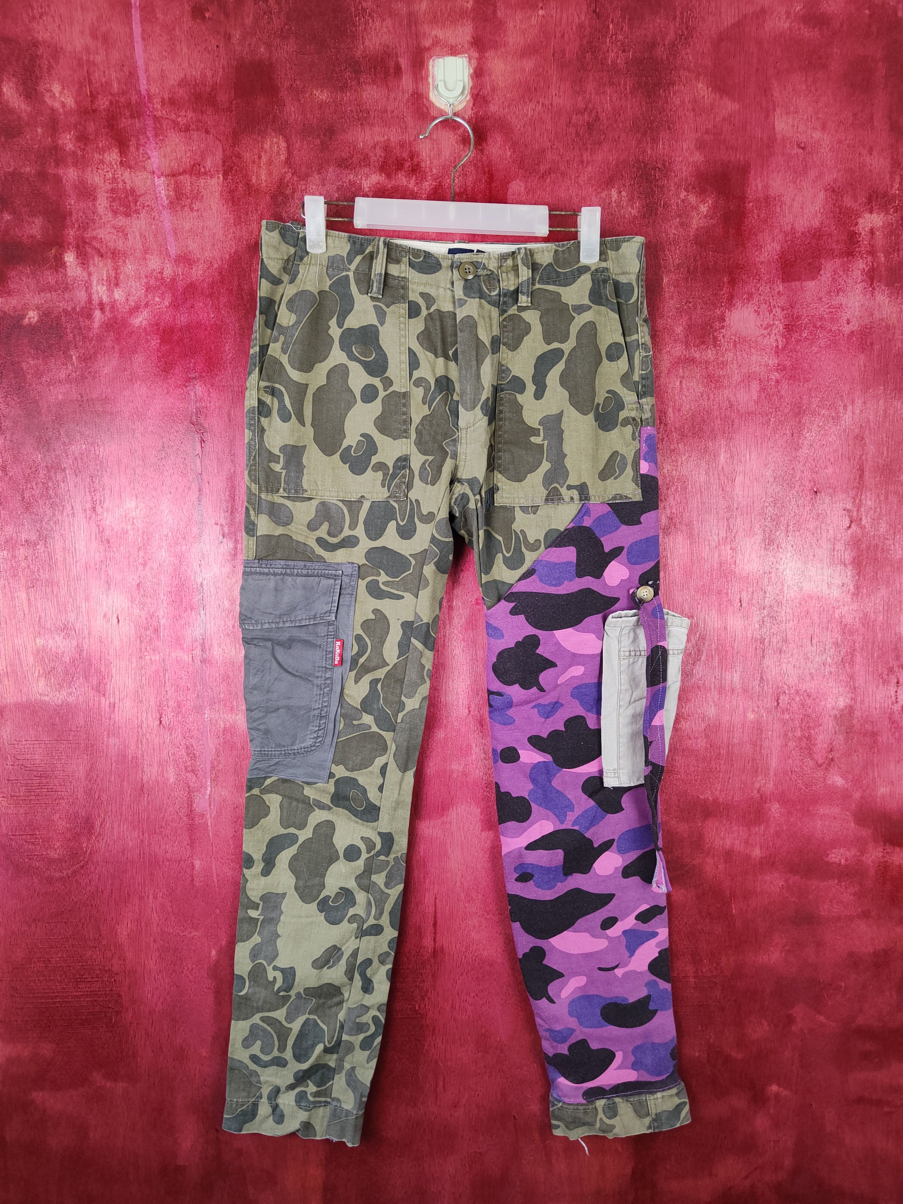 GAP custom reworked Multi Pocket Tactical Cargo Pants #5155