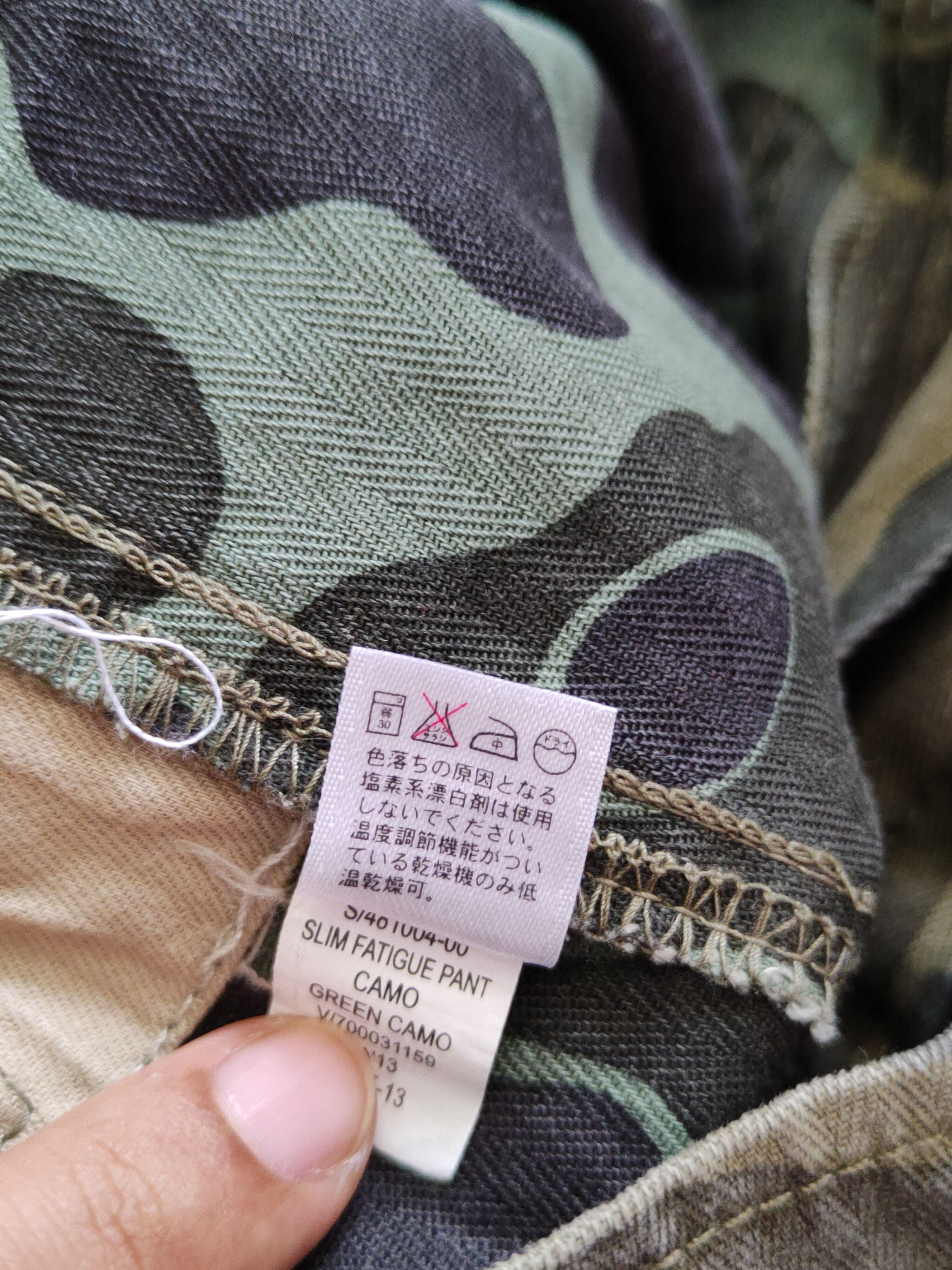 Gap GAP custom reworked Multi Pocket Tactical Cargo Pants #5155 Size US 30 / EU 46 - 12 Thumbnail