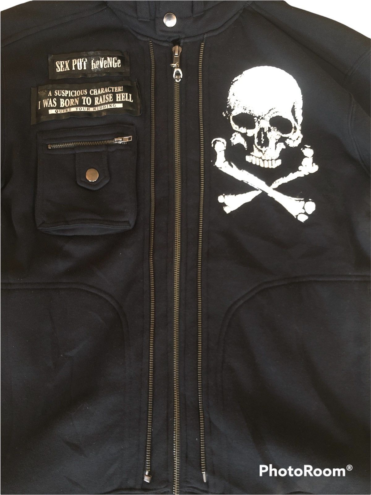 Sex Pot ReVeNGe Sex Pot Revenge Punk Big Logo Sweater Jacket Hoodie Size US L / EU 52-54 / 3 - 5 Thumbnail
