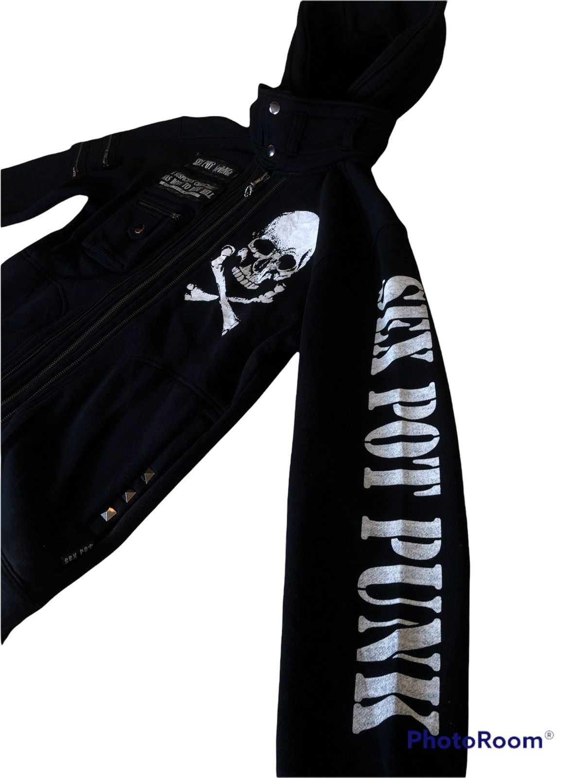 Sex Pot ReVeNGe Sex Pot Revenge Punk Big Logo Sweater Jacket Hoodie Size US L / EU 52-54 / 3 - 4 Thumbnail