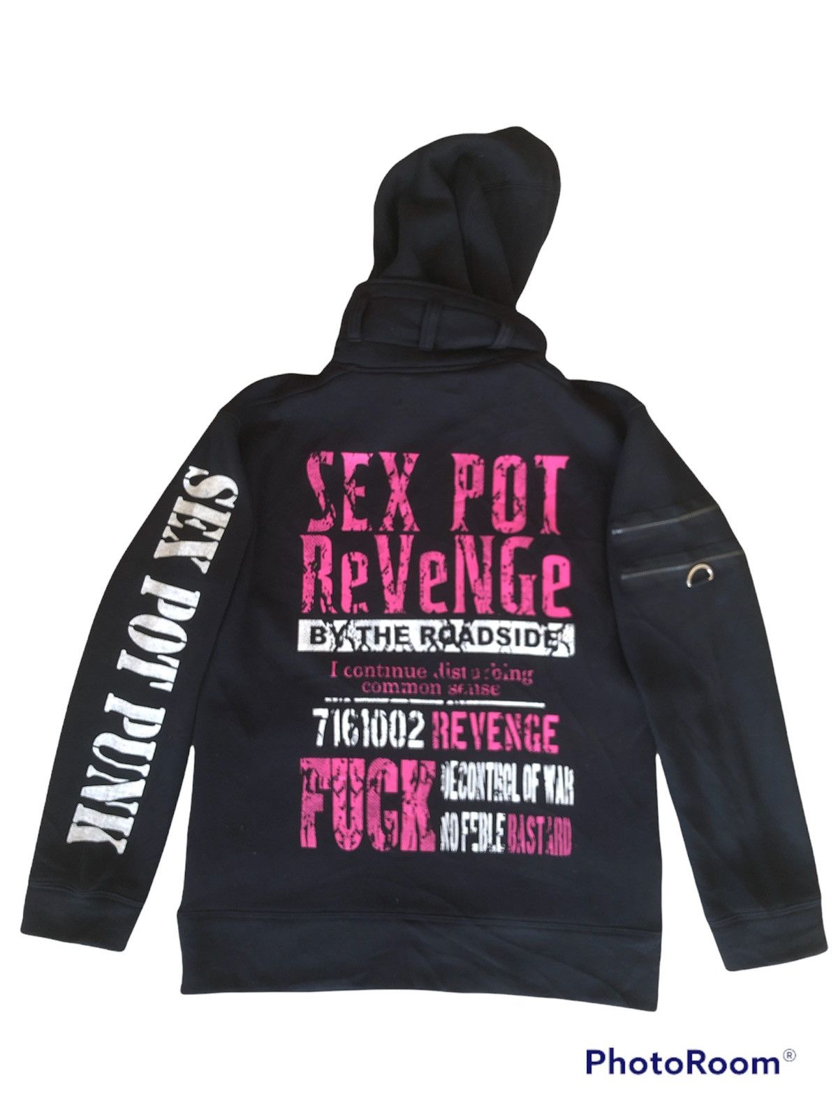 Sex Pot ReVeNGe Sex Pot Revenge Punk Big Logo Sweater Jacket Hoodie Size US L / EU 52-54 / 3 - 2 Thumbnail