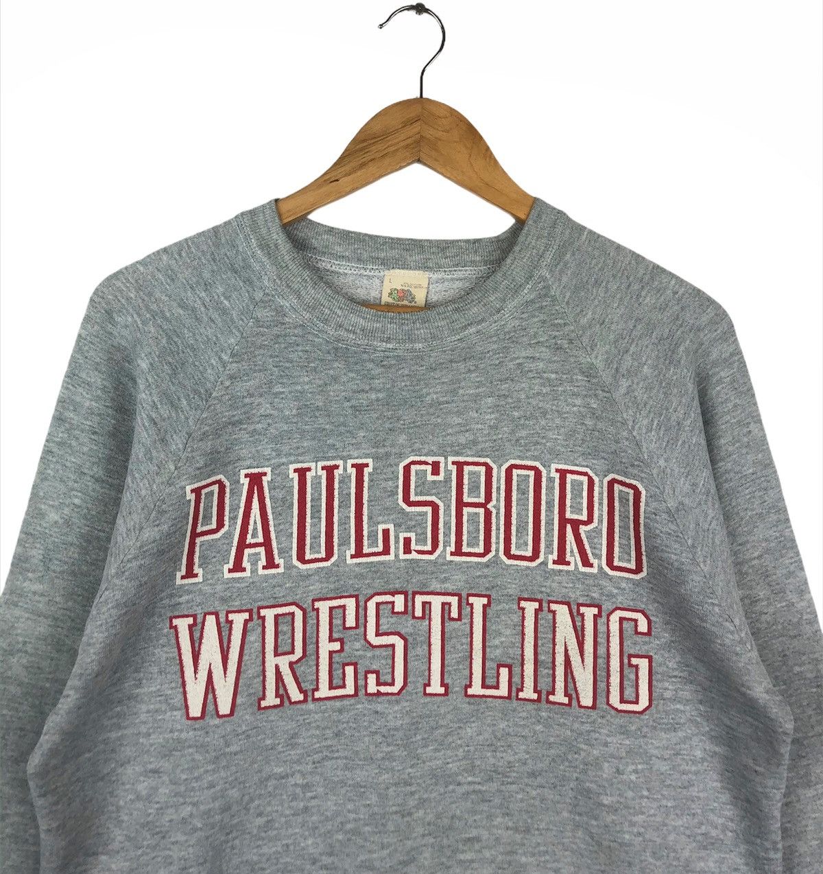 Vintage Vintage 90s Paulsboro Wrestling Crewneck Size US L / EU 52-54 / 3 - 2 Thumbnail