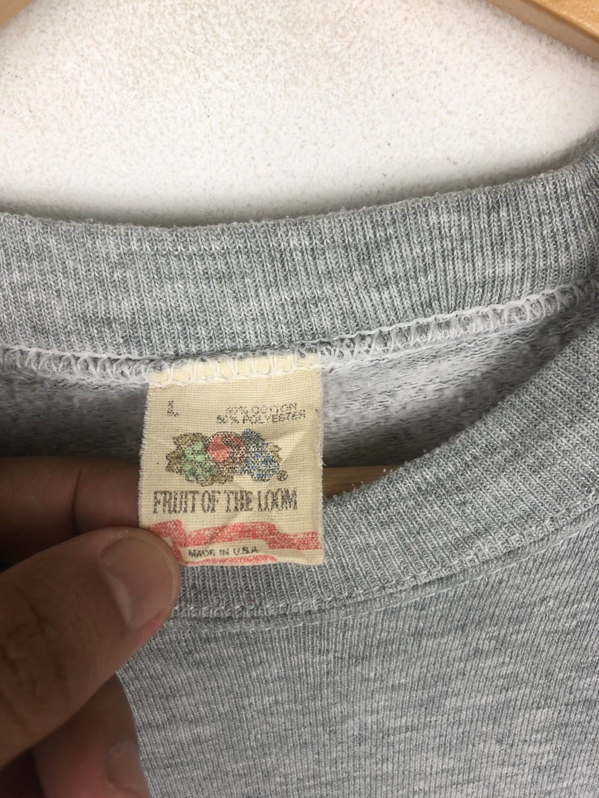 Vintage Vintage 90s Paulsboro Wrestling Crewneck Size US L / EU 52-54 / 3 - 4 Thumbnail