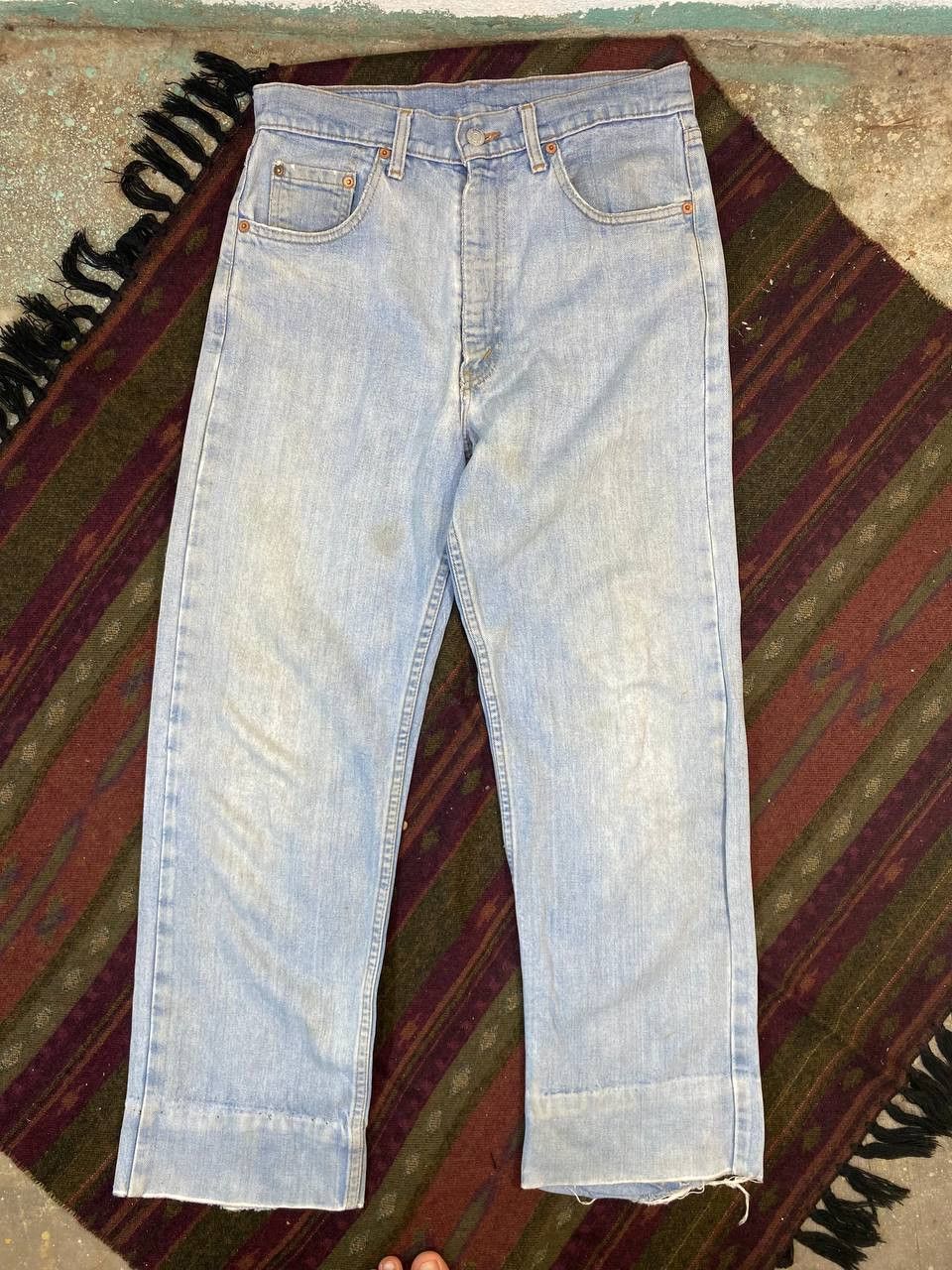 Levi's vintage levis 512 white tab soft denim Size US 31 - 2 Thumbnail