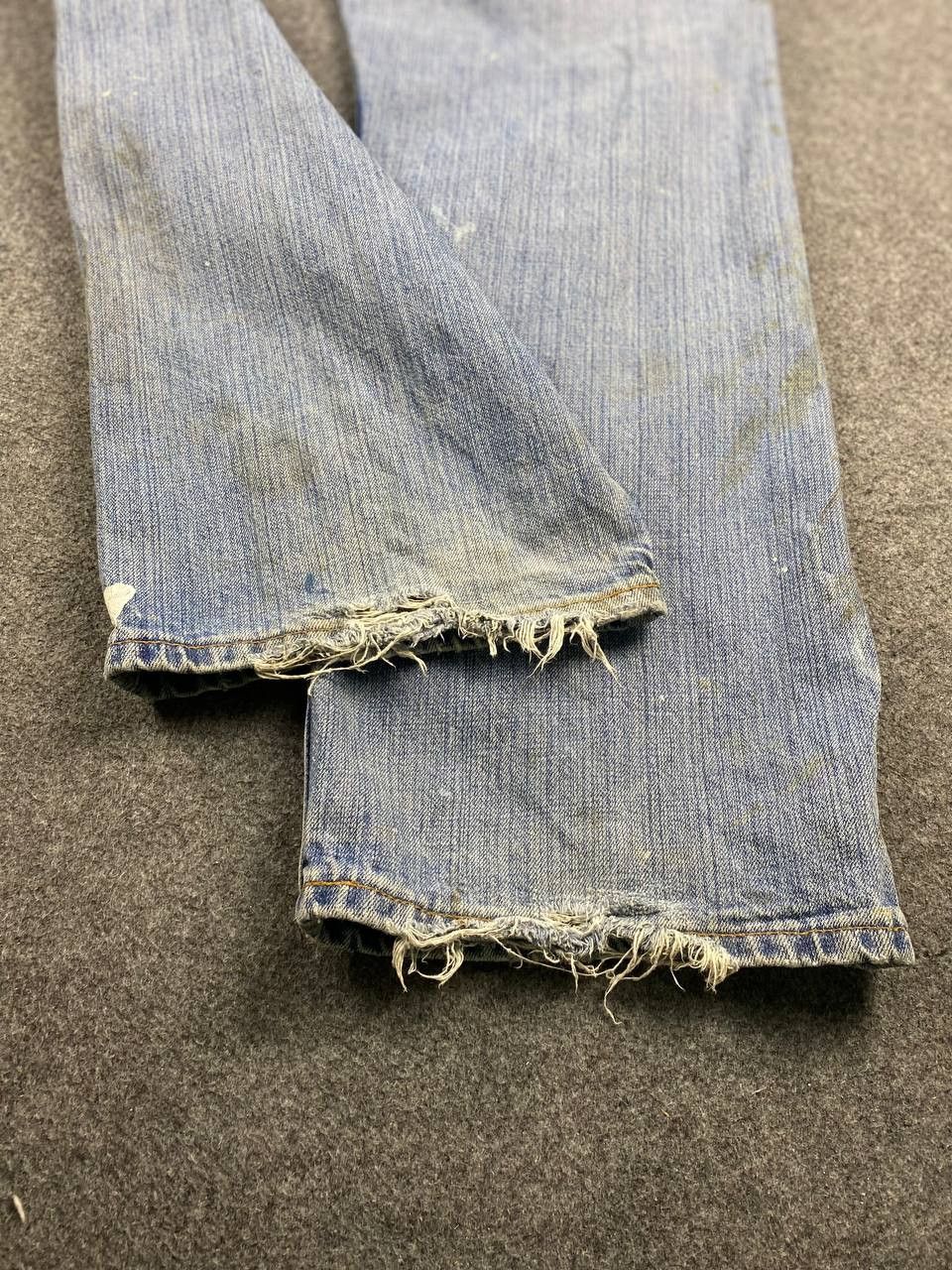 Levi's vintage levis 529 paint splatter distressed denim Size US 38 / EU 54 - 6 Thumbnail