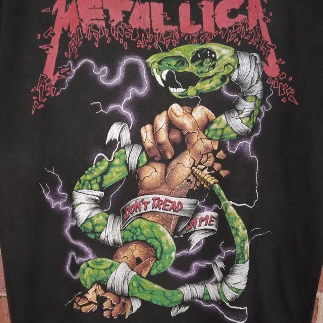 Band Tees Vintage Metallica American Heavy Metal Band Promo Music Size US M / EU 48-50 / 2 - 3 Thumbnail
