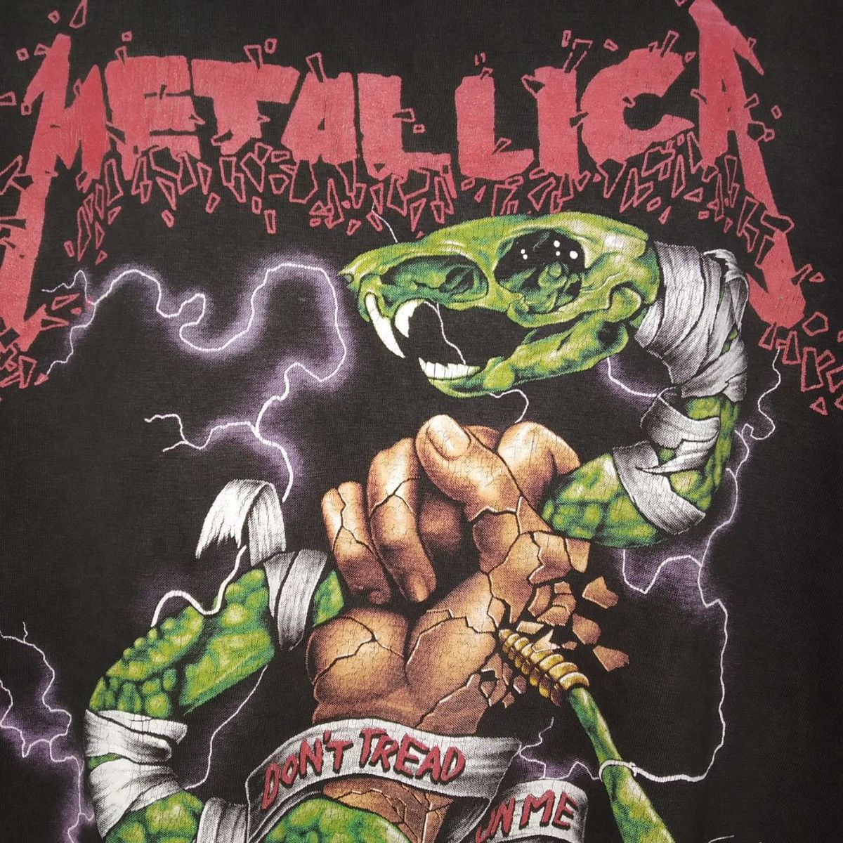 Band Tees Vintage Metallica American Heavy Metal Band Promo Music Size US M / EU 48-50 / 2 - 5 Thumbnail