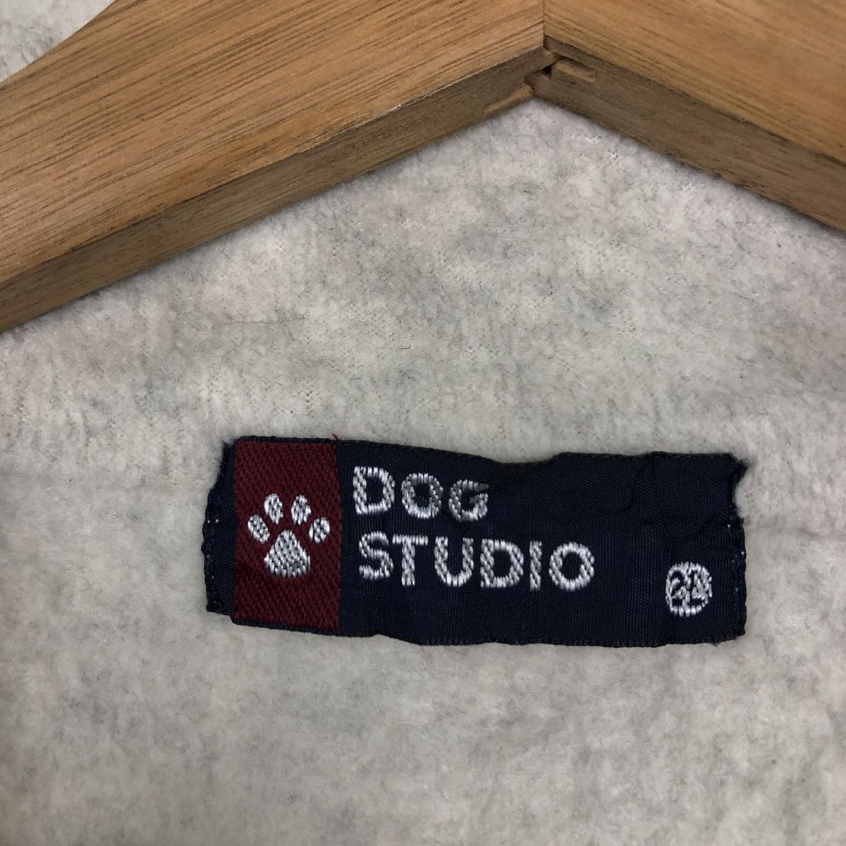 Japanese Brand VINTAGE FLEECE JACKET DOG STUDIO JAPAN Size US L / EU 52-54 / 3 - 10 Thumbnail