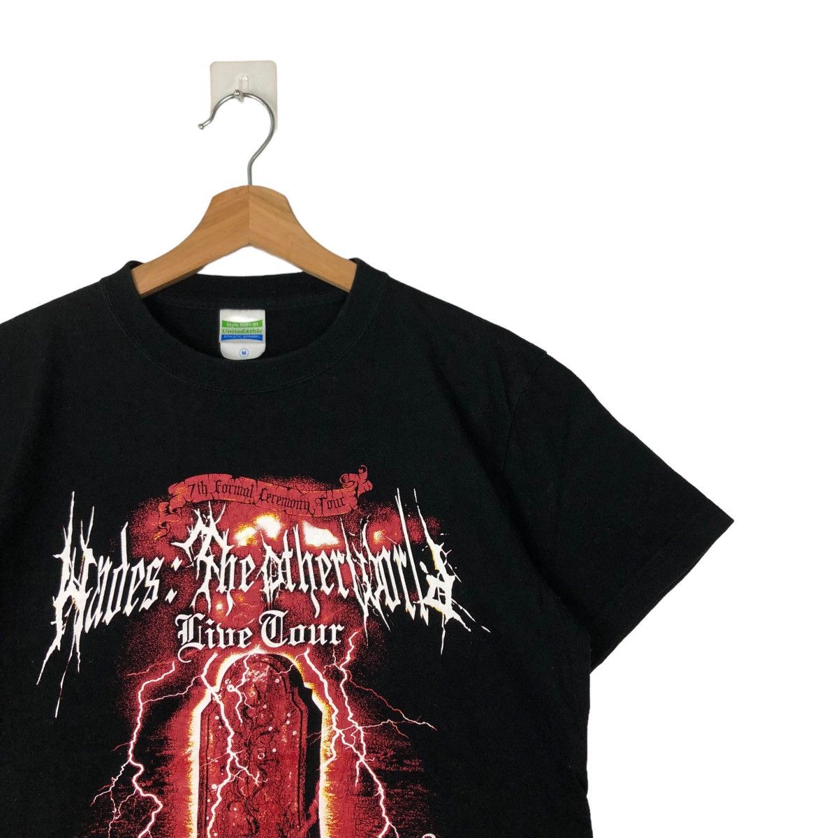 Japanese Brand HADES THE OTHER WORLD LIVE TOUR BAND TEE BIG LOGO Size US M / EU 48-50 / 2 - 5 Thumbnail