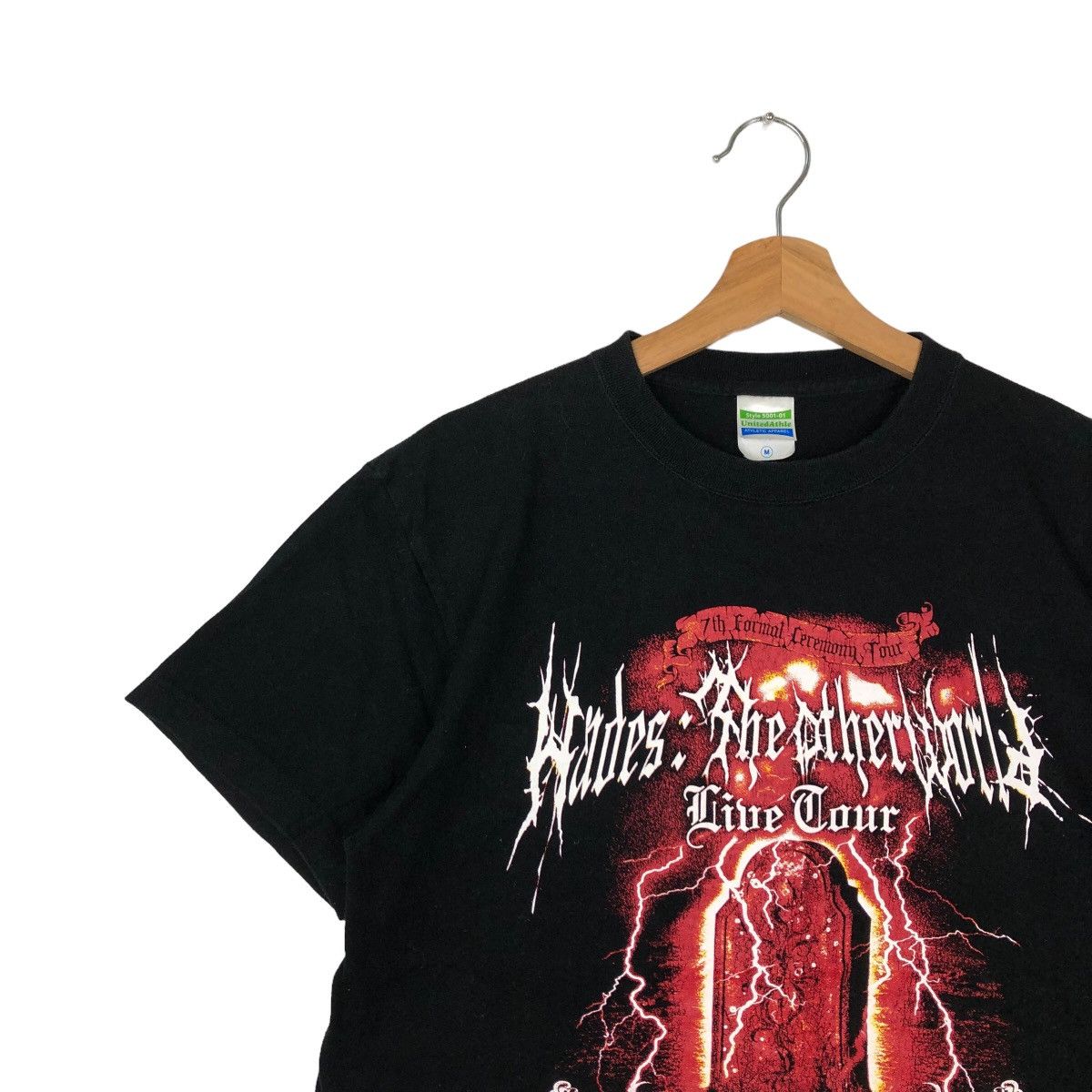 Japanese Brand HADES THE OTHER WORLD LIVE TOUR BAND TEE BIG LOGO Size US M / EU 48-50 / 2 - 6 Thumbnail