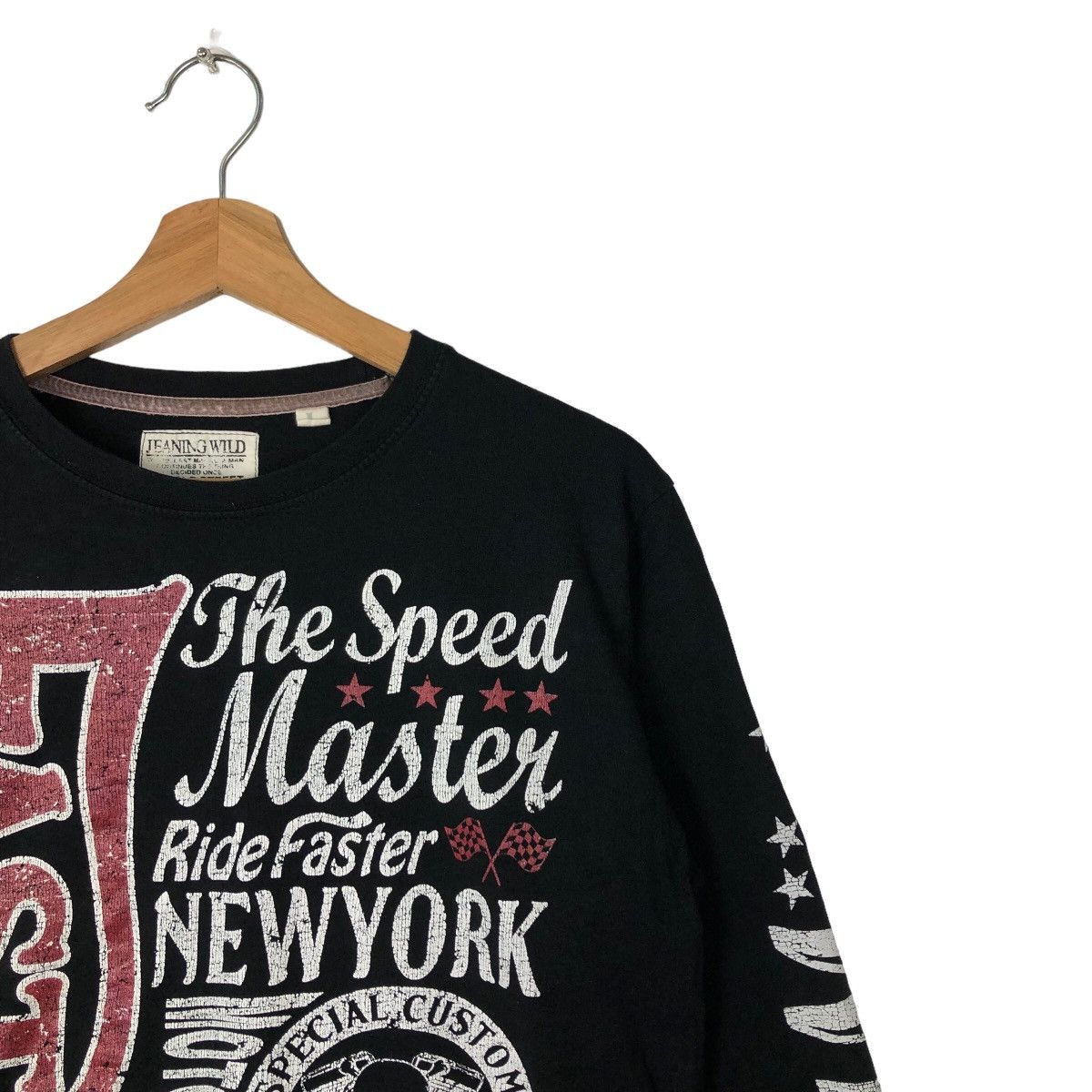 Japanese Brand RARE PUNK DESIGN SWEATSHIRT JEANING WILD CHROME HEARTS STYLE Size US M / EU 48-50 / 2 - 5 Thumbnail