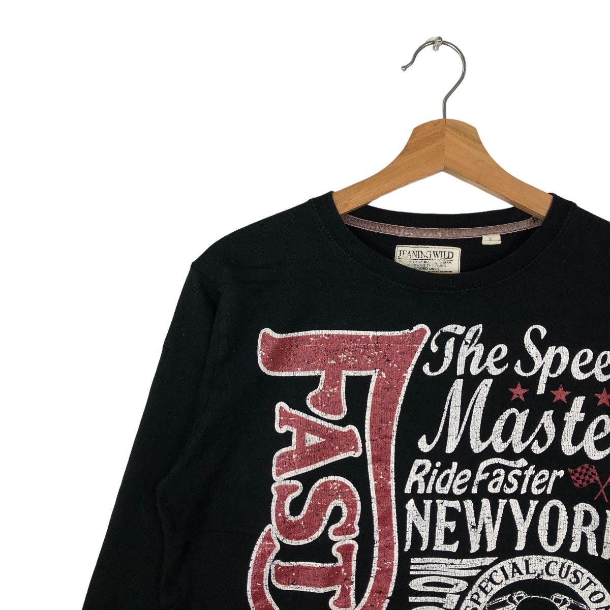 Japanese Brand RARE PUNK DESIGN SWEATSHIRT JEANING WILD CHROME HEARTS STYLE Size US M / EU 48-50 / 2 - 6 Thumbnail