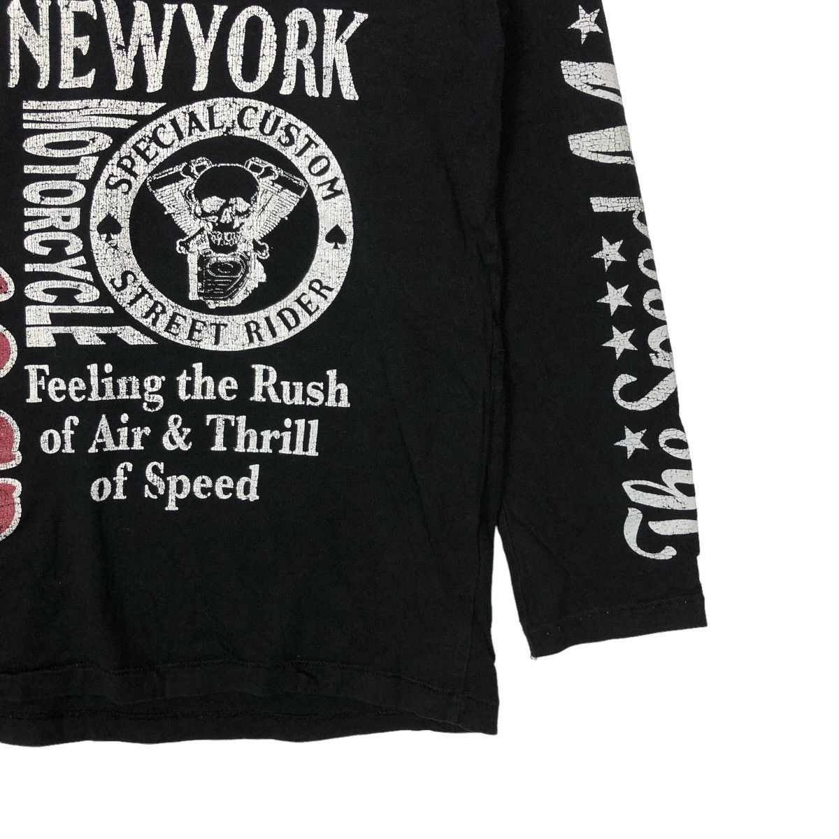 Japanese Brand RARE PUNK DESIGN SWEATSHIRT JEANING WILD CHROME HEARTS STYLE Size US M / EU 48-50 / 2 - 4 Thumbnail