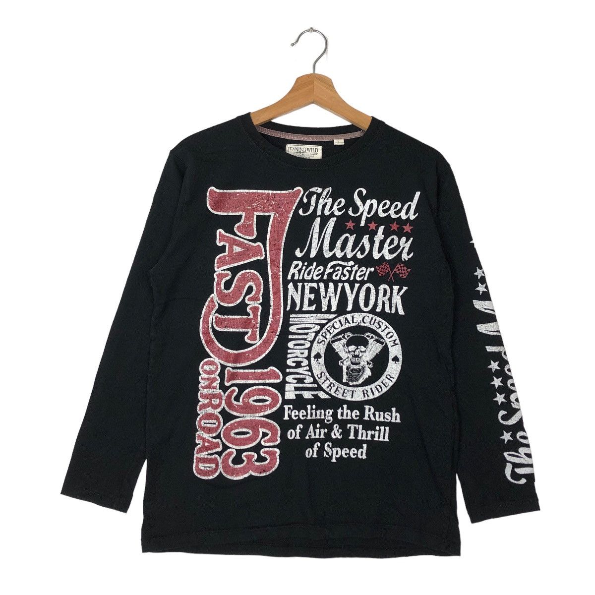 Japanese Brand RARE PUNK DESIGN SWEATSHIRT JEANING WILD CHROME HEARTS STYLE Size US M / EU 48-50 / 2 - 1 Thumbnail
