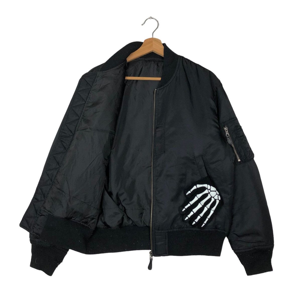 Japanese Brand VINTAGE VARSITY JACKET GU JAPAN RIOT RIOT DESIGN ISSEYMIYAKE Size US M / EU 48-50 / 2 - 10 Thumbnail