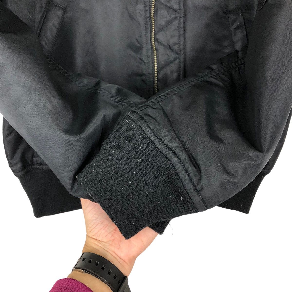 Japanese Brand VINTAGE VARSITY JACKET GU JAPAN RIOT RIOT DESIGN ISSEYMIYAKE Size US M / EU 48-50 / 2 - 13 Thumbnail