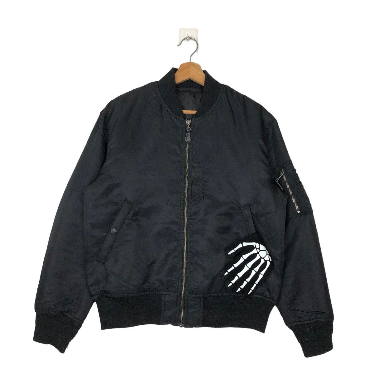 Japanese Brand VINTAGE VARSITY JACKET GU JAPAN RIOT RIOT DESIGN ISSEYMIYAKE Size US M / EU 48-50 / 2 - 1 Thumbnail