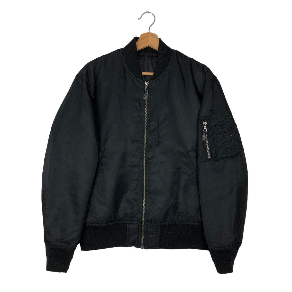 Japanese Brand VINTAGE VARSITY JACKET GU JAPAN RIOT RIOT DESIGN ISSEYMIYAKE Size US M / EU 48-50 / 2 - 8 Thumbnail