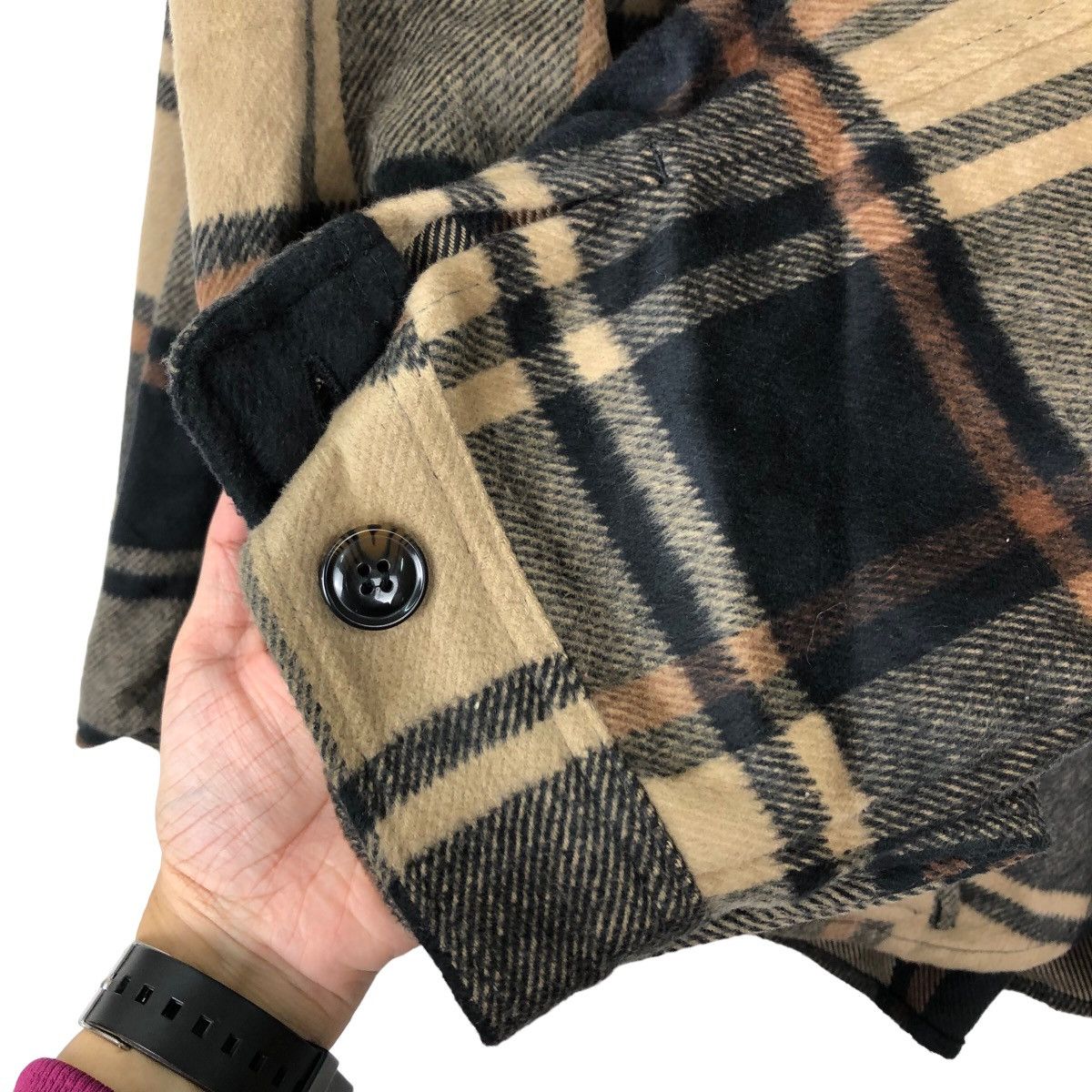 Flannel VINTAGE FLANNEL JACKET CEPO TARTAN DESIGN ISSEY MIYAKE Size US M / EU 48-50 / 2 - 11 Thumbnail