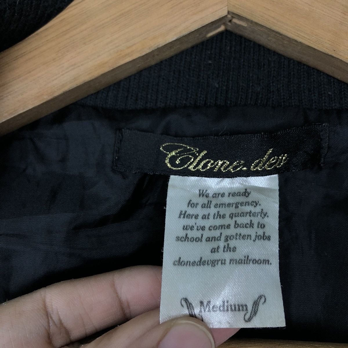 Japanese Brand VINTAGE SOFT LEATHER BIKER PARACHUTE BONDAGE CLONE DUE JAPAN Size US M / EU 48-50 / 2 - 12 Thumbnail