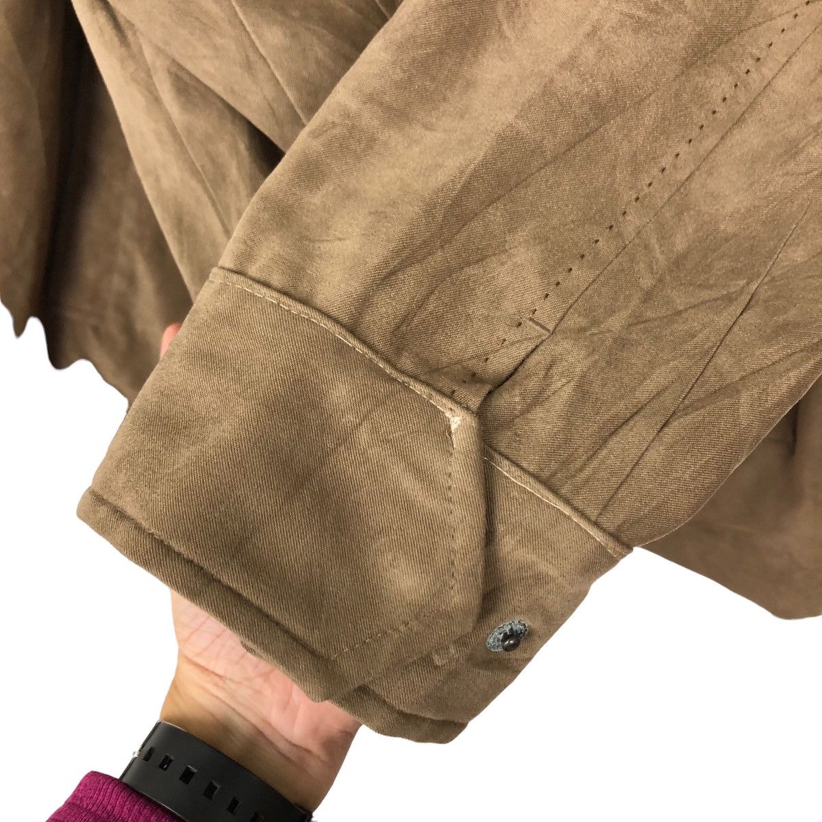 Japanese Brand VINTAGE CHORE WORK JACKET KANSAI YAMAMOTO HOMME JAPAN Size US L / EU 52-54 / 3 - 11 Thumbnail