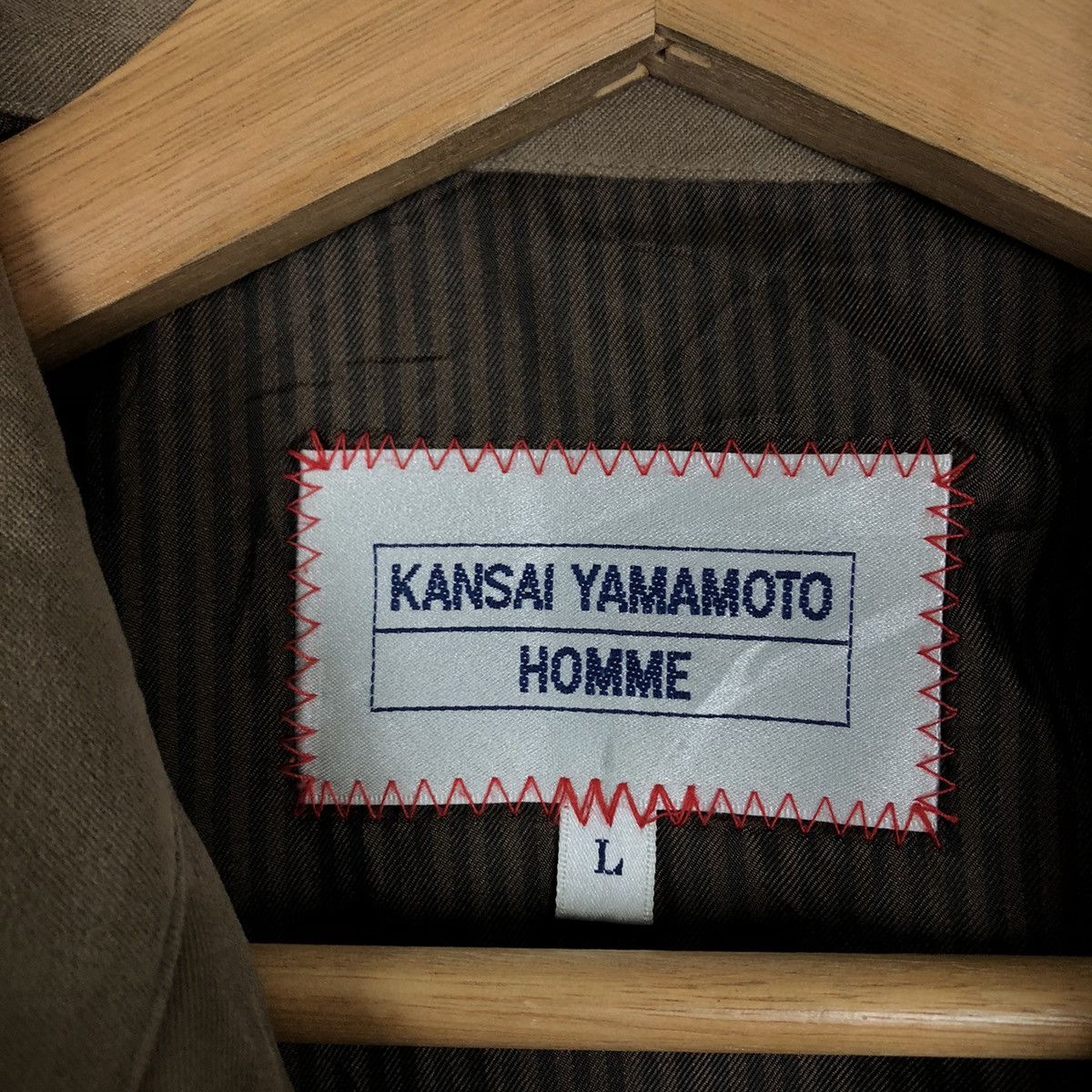 Japanese Brand VINTAGE CHORE WORK JACKET KANSAI YAMAMOTO HOMME JAPAN Size US L / EU 52-54 / 3 - 12 Thumbnail