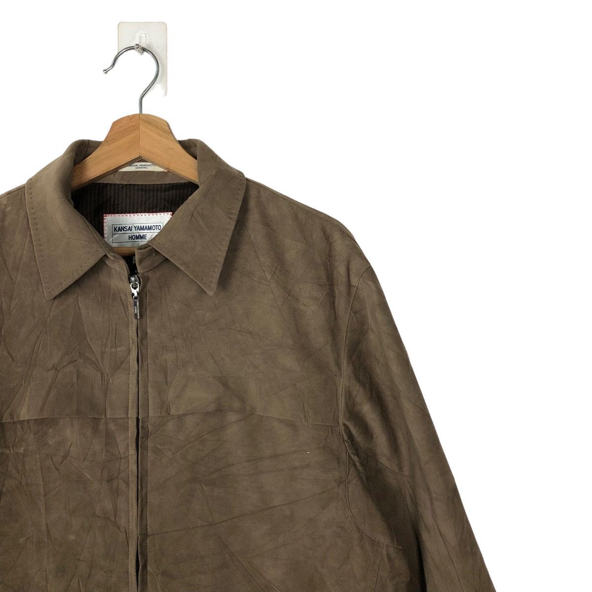 Japanese Brand VINTAGE CHORE WORK JACKET KANSAI YAMAMOTO HOMME JAPAN Size US L / EU 52-54 / 3 - 5 Thumbnail