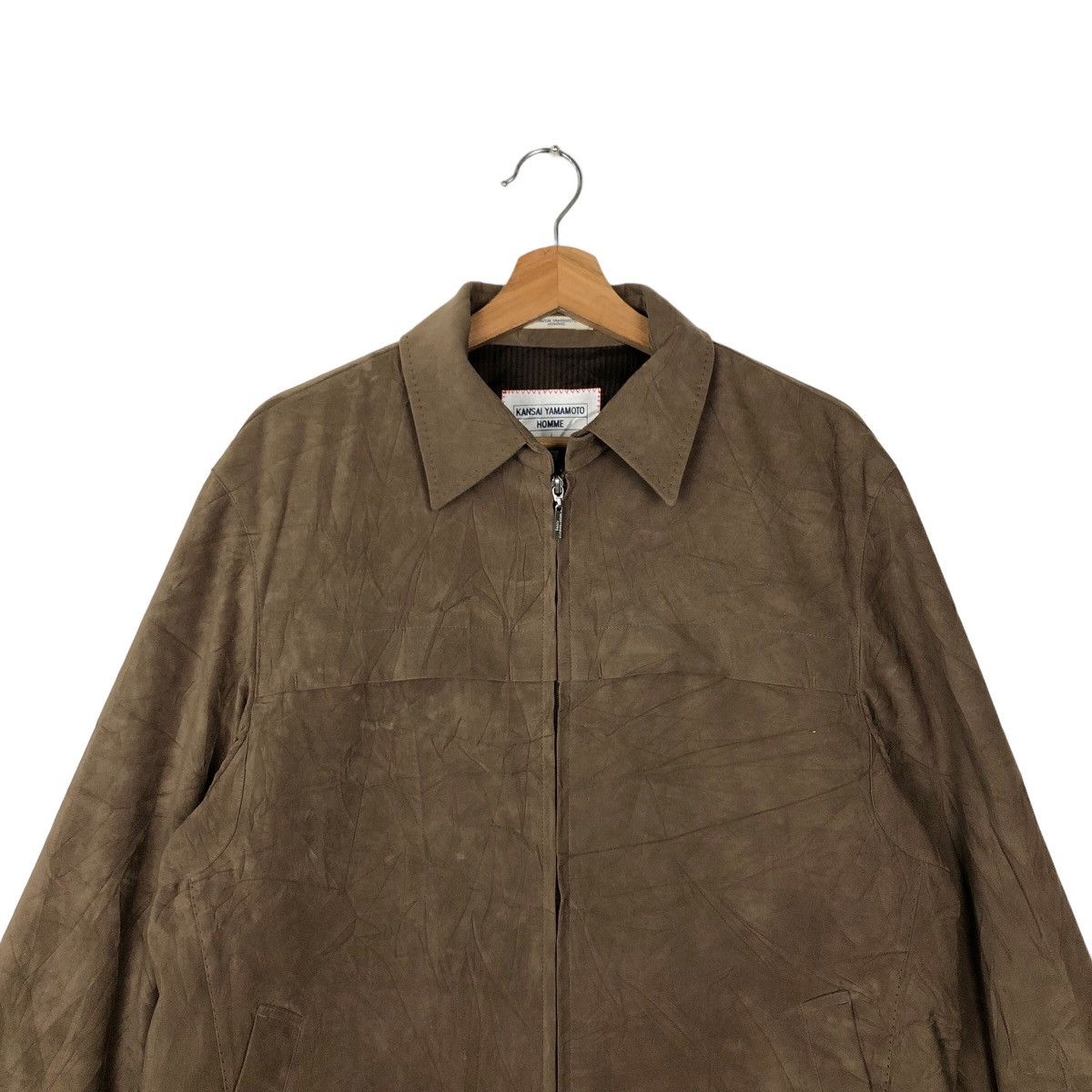 Japanese Brand VINTAGE CHORE WORK JACKET KANSAI YAMAMOTO HOMME JAPAN Size US L / EU 52-54 / 3 - 2 Thumbnail