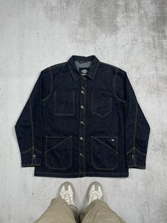 Stussy Denim Work Jacket Black | Grailed