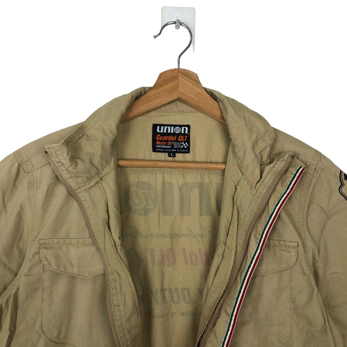 Japanese Brand VINTAGE UNION 76 LUBRICANT OVERALL RACING WORK BIG LOGO Size US 38 / EU 54 - 9 Thumbnail