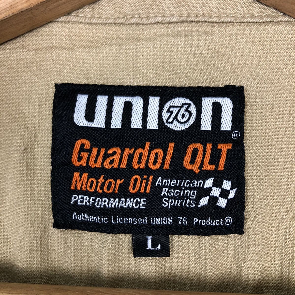 Japanese Brand VINTAGE UNION 76 LUBRICANT OVERALL RACING WORK BIG LOGO Size US 38 / EU 54 - 10 Thumbnail