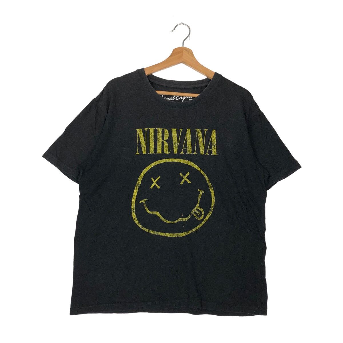 Band Tees VINTAGE BAND TEE BIG LOGO NIRVANA 2017 RARE DESIGN Size US L / EU 52-54 / 3 - 1 Thumbnail
