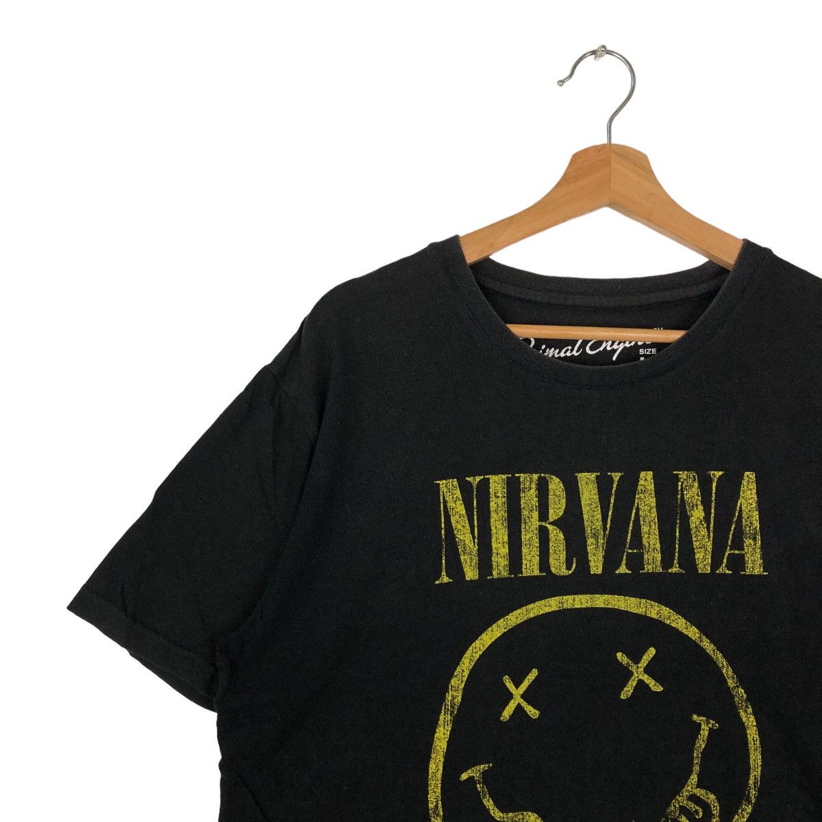 Band Tees VINTAGE BAND TEE BIG LOGO NIRVANA 2017 RARE DESIGN Size US L / EU 52-54 / 3 - 6 Thumbnail