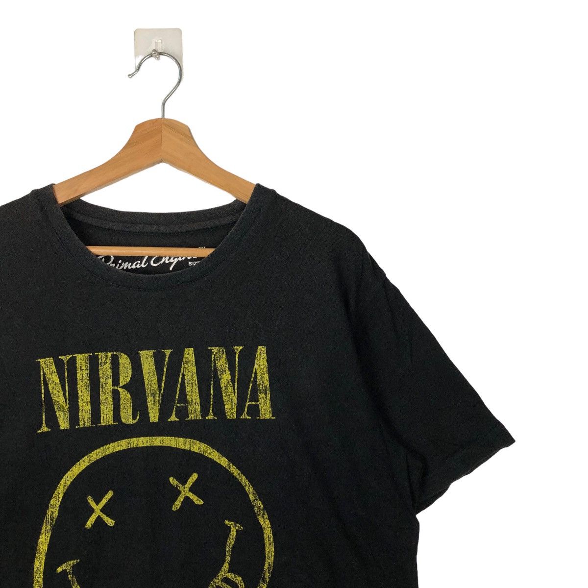 Band Tees VINTAGE BAND TEE BIG LOGO NIRVANA 2017 RARE DESIGN Size US L / EU 52-54 / 3 - 5 Thumbnail