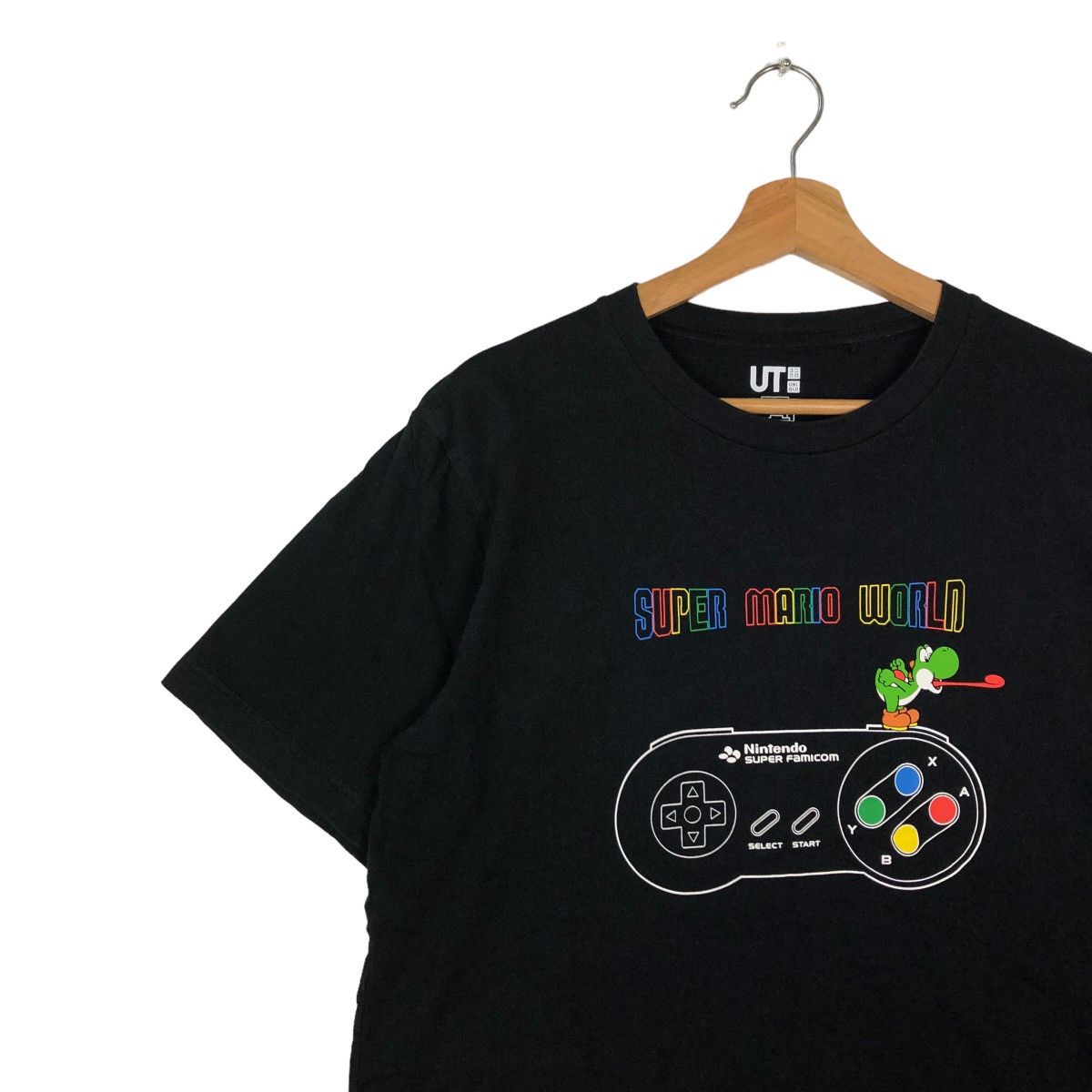Cartoon Network VINTAGE SUPER MARIO WORLD UNIQLO JAPAN TEE BIG LOGO Size US L / EU 52-54 / 3 - 6 Thumbnail