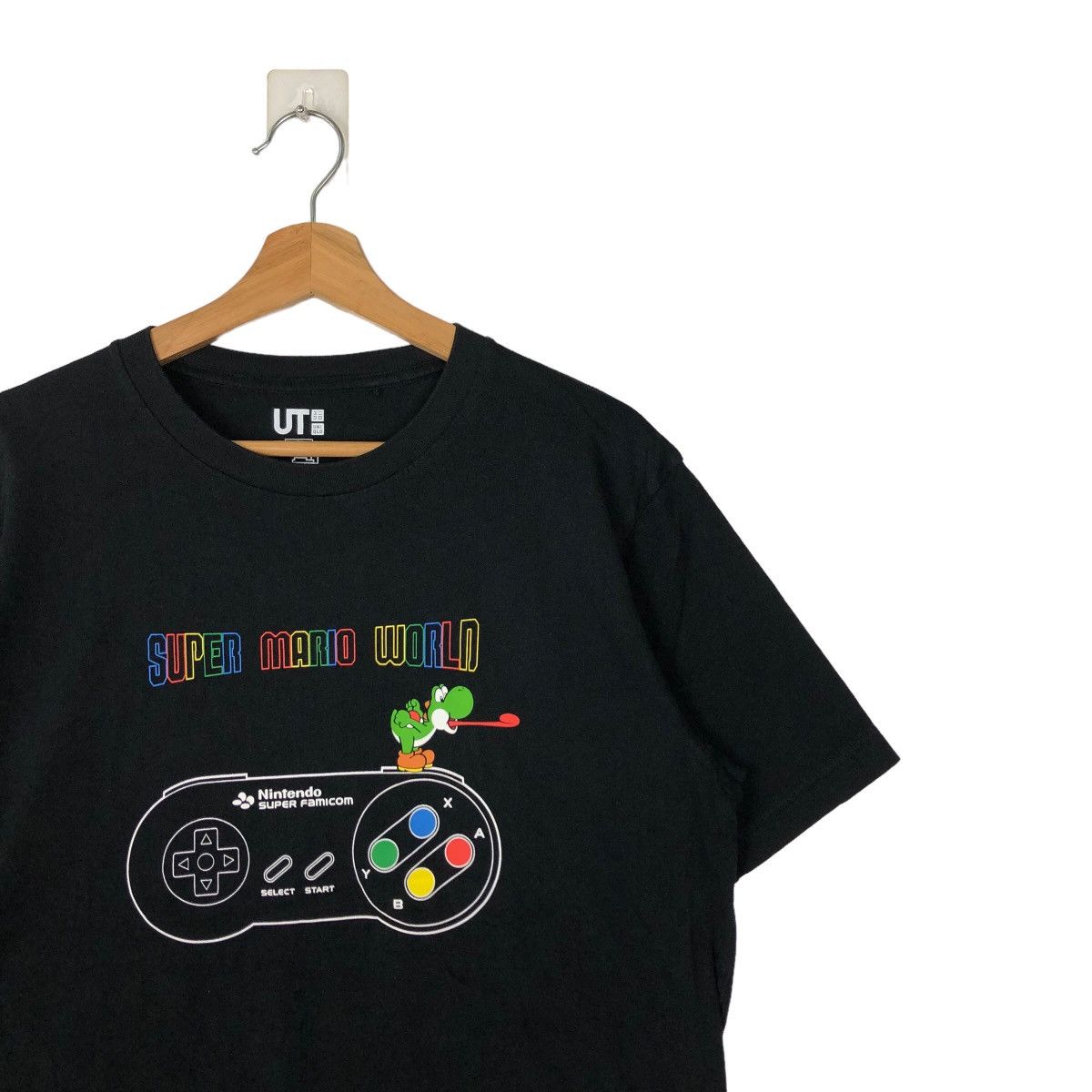Cartoon Network VINTAGE SUPER MARIO WORLD UNIQLO JAPAN TEE BIG LOGO Size US L / EU 52-54 / 3 - 5 Thumbnail
