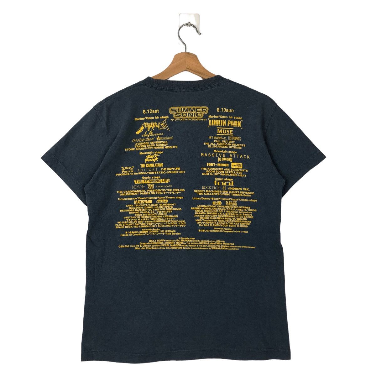 Band Tees VINTAGE 2006 SUMMER AUGUST SONIC T SHIRT SHORT SLEEVE Size US M / EU 48-50 / 2 - 6 Thumbnail