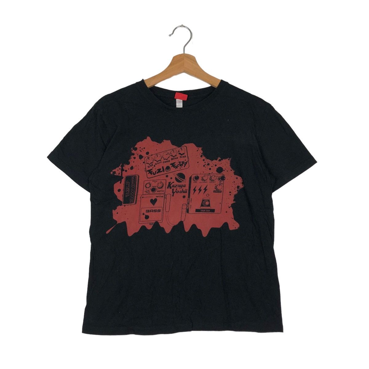 Japanese Brand VINTAGE BAND JAPAN TEE BIG LOGO KAZUYA YOOHII BIG LOGO Size US M / EU 48-50 / 2 - 1 Thumbnail
