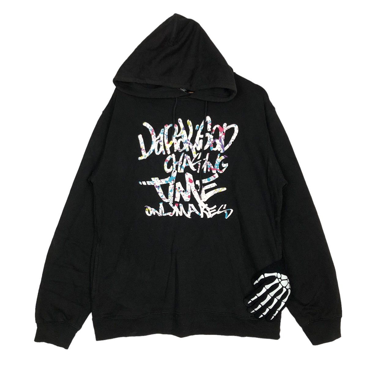 Japanese Brand VINTAGE VARAKI HOODIE STREETWEAR BIG LOGO Size US XL / EU 56 / 4 - 1 Thumbnail