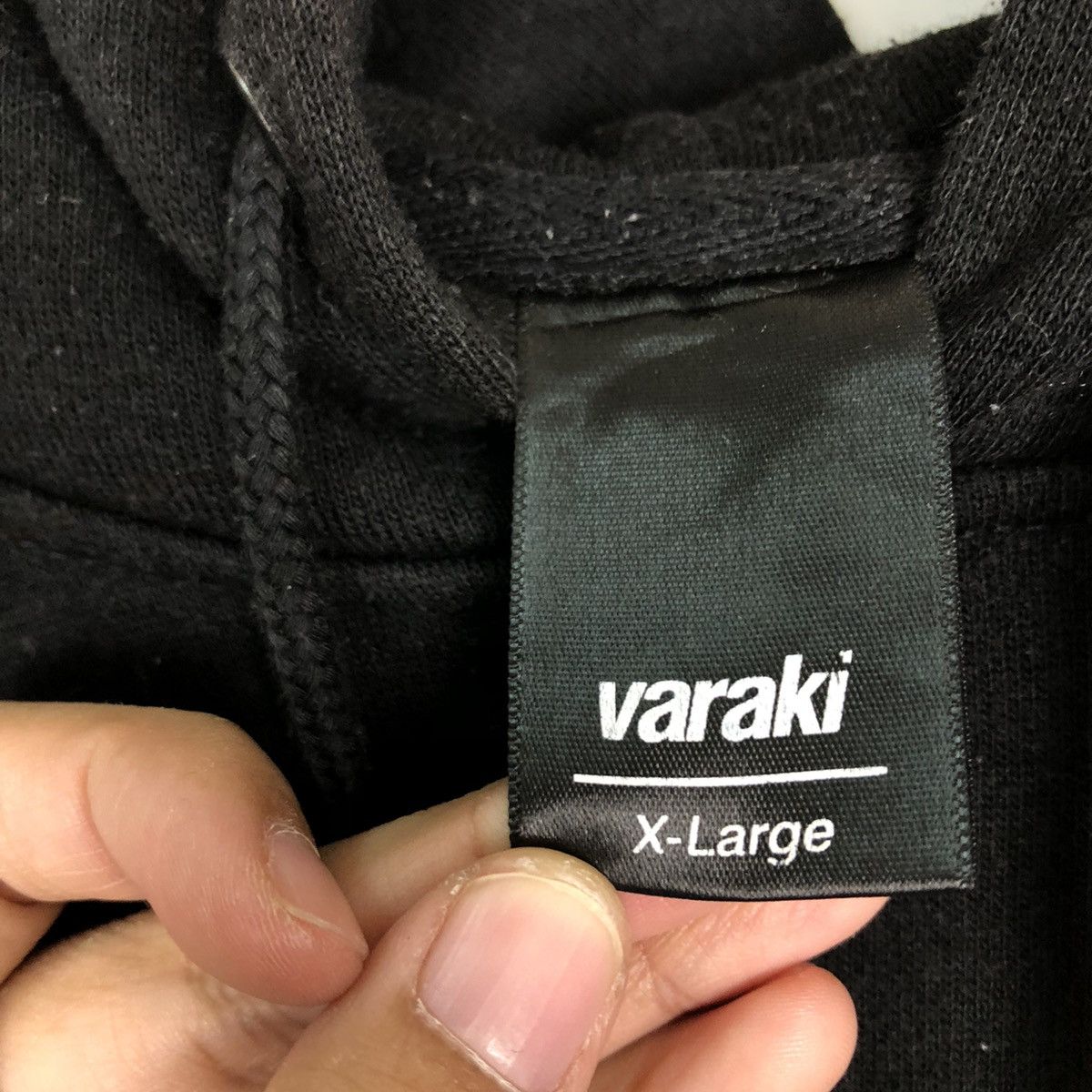 Japanese Brand VINTAGE VARAKI HOODIE STREETWEAR BIG LOGO Size US XL / EU 56 / 4 - 10 Thumbnail