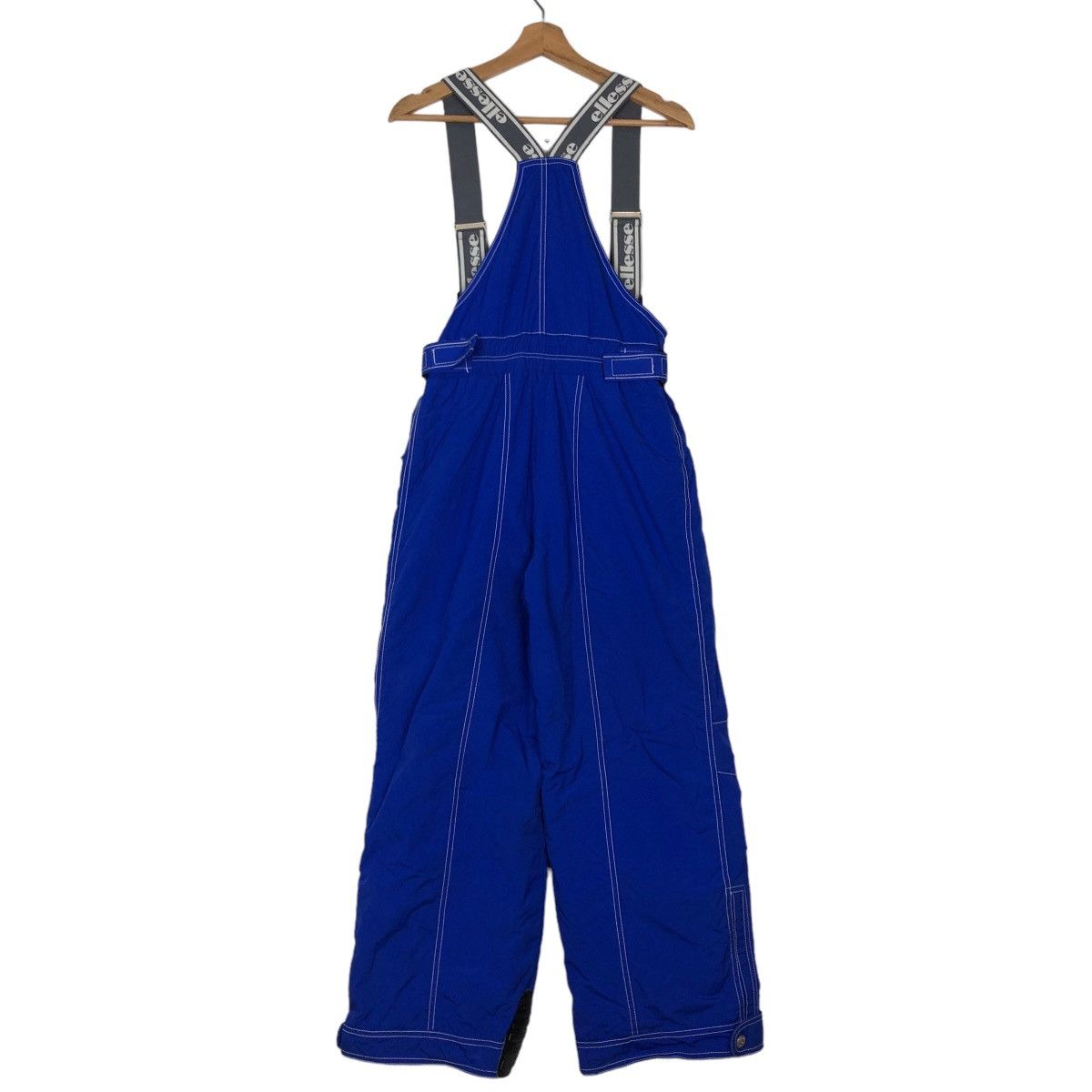 Japanese Brand VINTAGE ELLESSE BULL OVERALL SKI WEAR RARE DESIGN Size US 26 / EU 42 - 7 Thumbnail