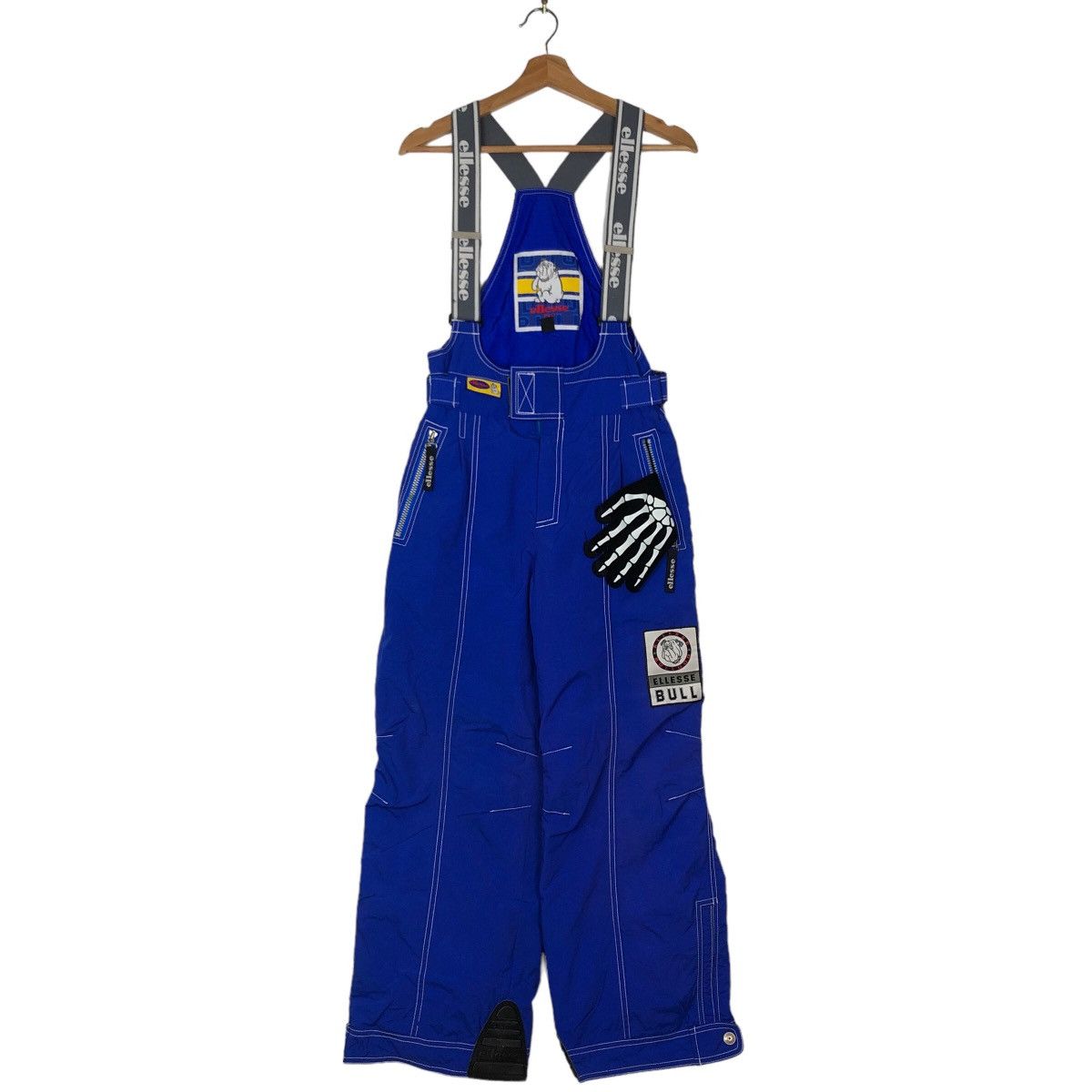VINTAGE ELLESSE BULL OVERALL SKI WEAR RARE DESIGN